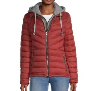 YMI Junior's Puffer Jacket w/Hood